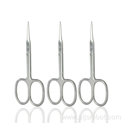 Metal Nail Scissors Beauty Finger Stainless Steel Cuticle Nail Scissors